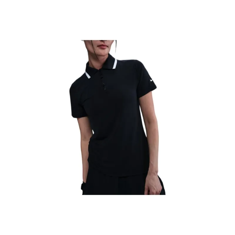 Nike Clothing Polo Shirts Women's Black-0
