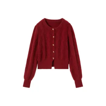 XIANGYING Knitwear Women's Red