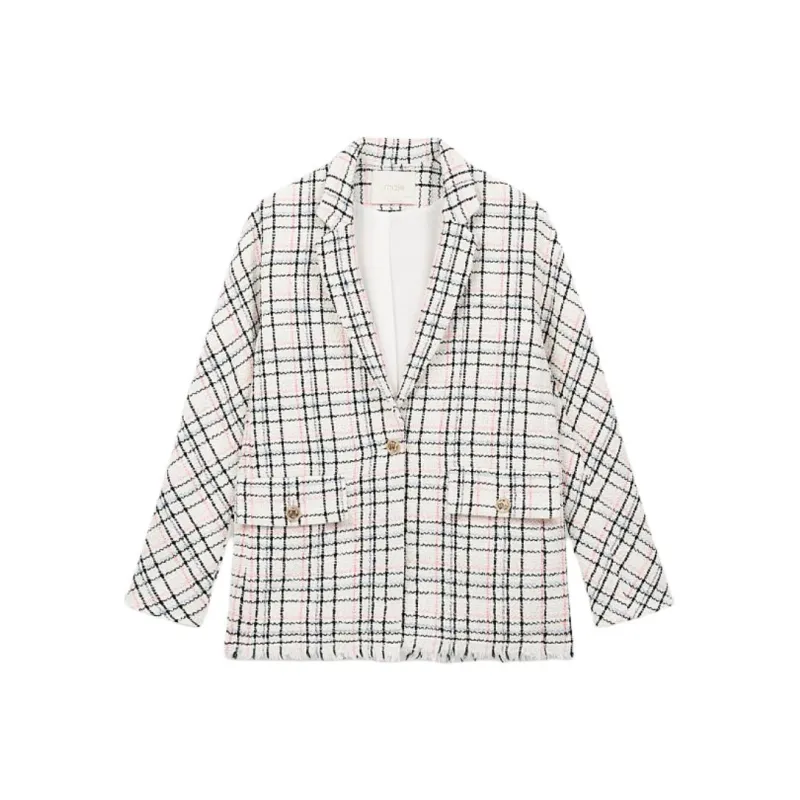 Maje Jackets Coats Women's Light Umber-0