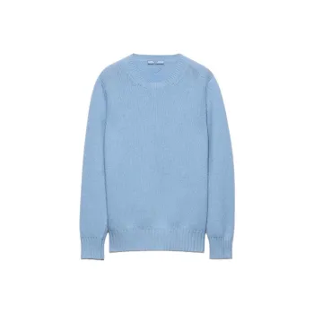 PRADA Long Sleeved Crewneck Knitted Jumper