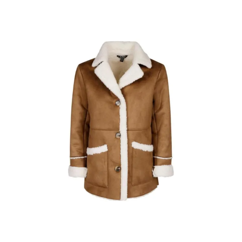 LAUREN RALPH LAUREN Turn Up Cuff Coat-0