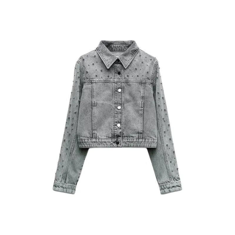 ZARA Jackets Coats Women's Gray-0