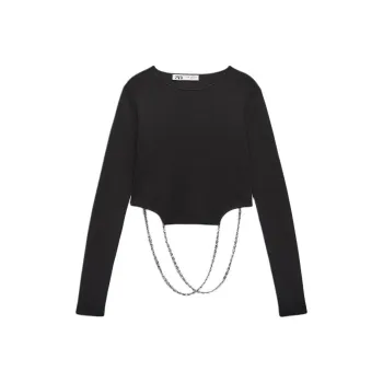 ZARA Knitwear Women's Black