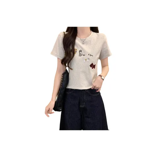 Mu Xiao Xin T Shirts Women's