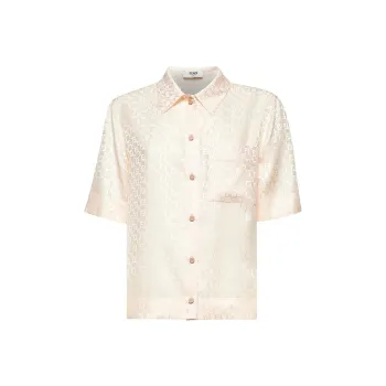 FENDI Ff Jacquard Short Sleeved Shirt