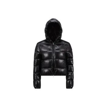 Moncler Logo Patch Hooded Jacket