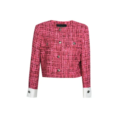 ROEYSHOUSE Jackets & Coats Women's Rose Red