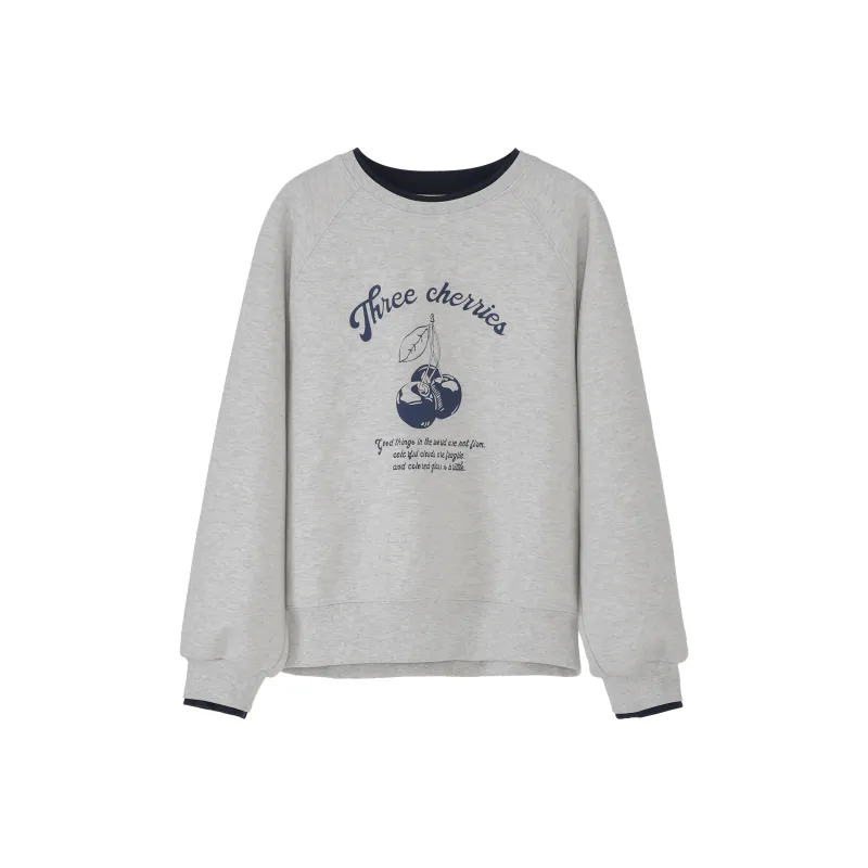 Fstudio Sweatshirt Women's Oat Gray-0