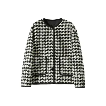 Wbwq Jackets Coats Women's Houndstooth