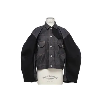 Sacai Panelled Denim Jacket