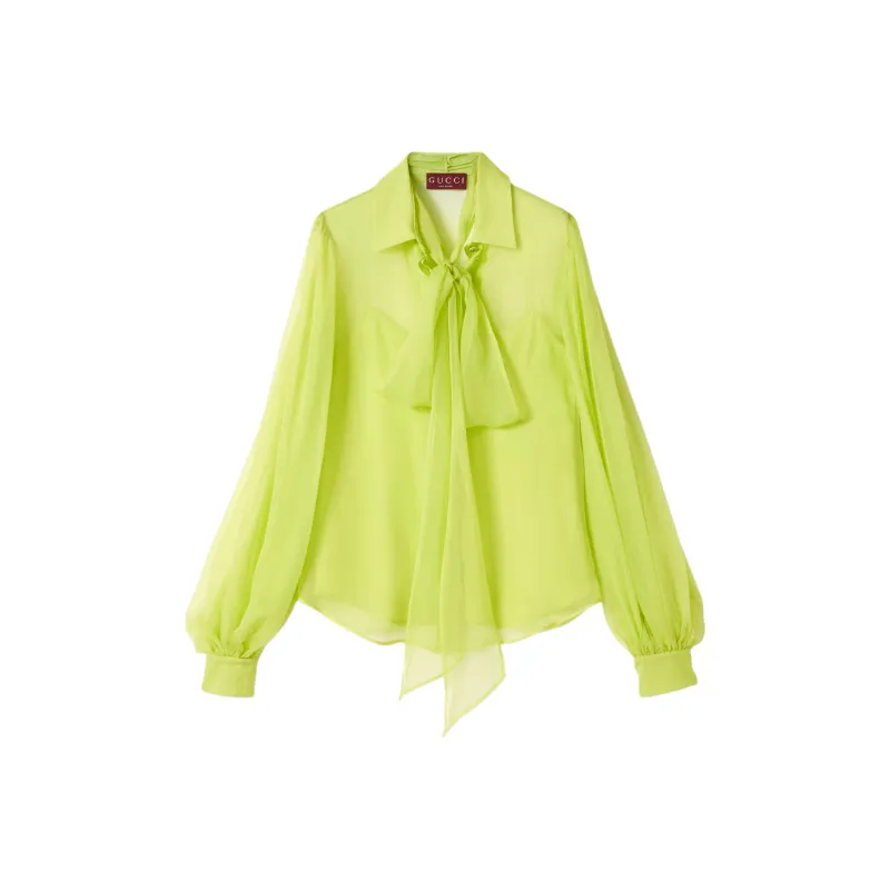 GUCCI Shirts Women's Green-0