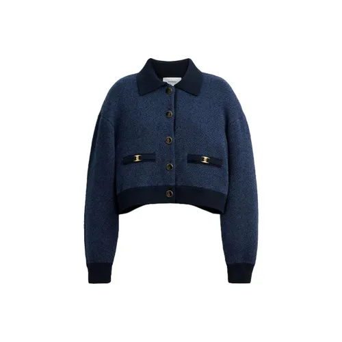 COACH Jackets Women's Blue