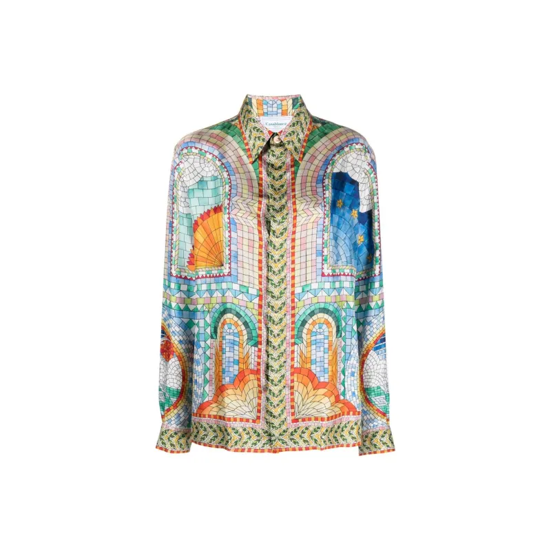 CASABLANCA Shirts Women's Blue-0