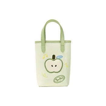 TOUTOU Synthetic Leather Handbag Regular Women's Matcha Green