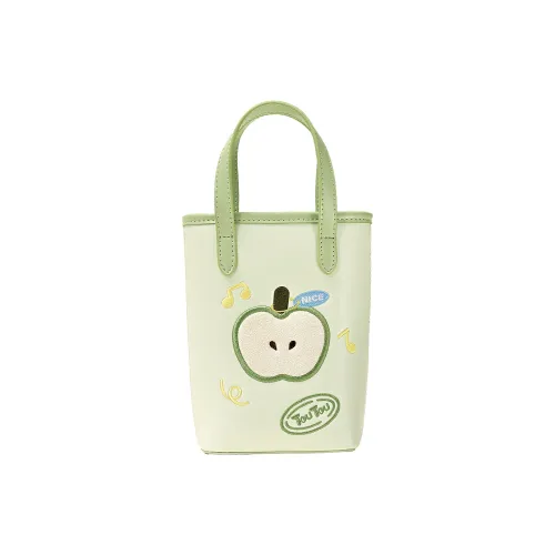 TOUTOU Synthetic Leather Handbag Regular Women's Matcha Green
