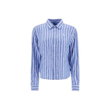 Polo Ralph Lauren Wide Cropped Gingham Shirt