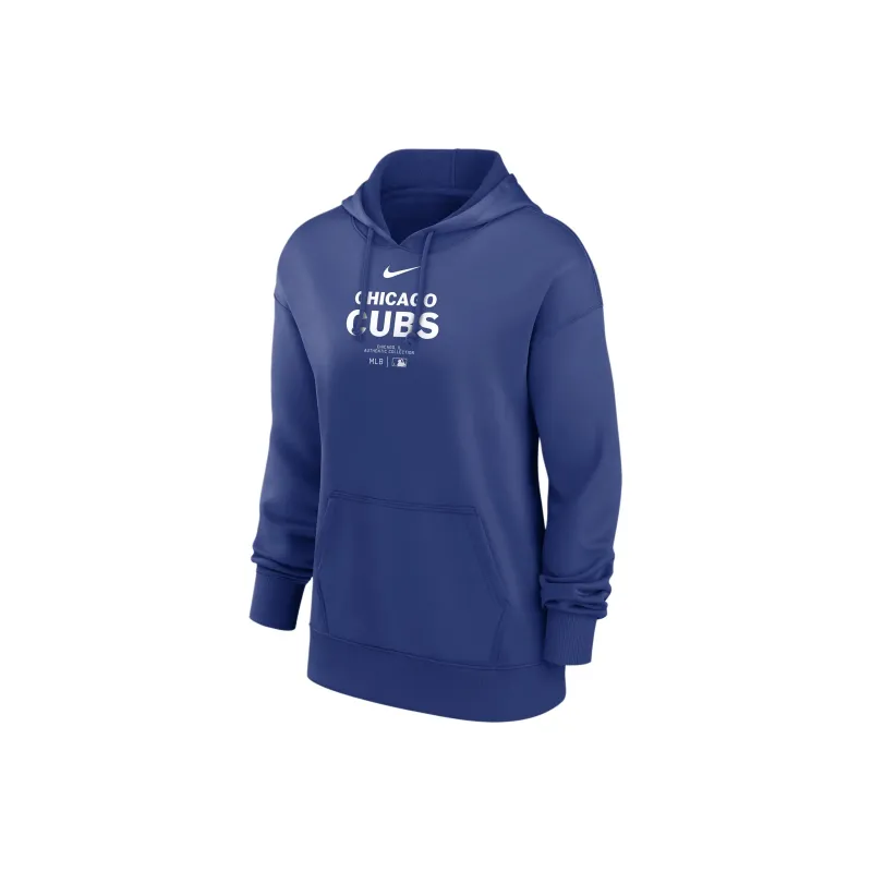Nike Texas Rangers Authentic Collection Women's Nike Therma Mlb Pullover Hoodie-0