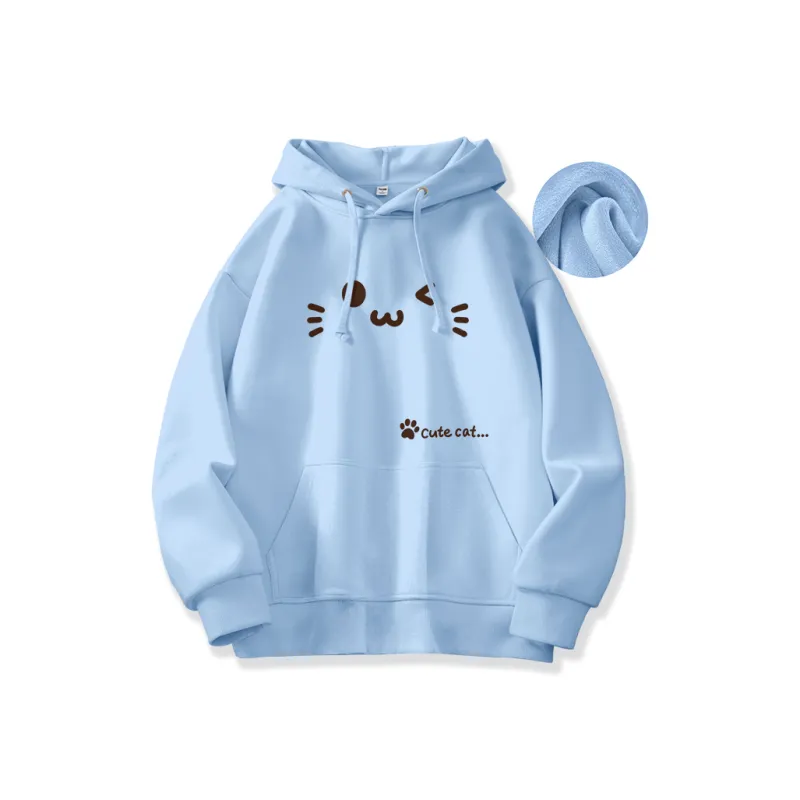 Cotton Sweatshirts Women's-4