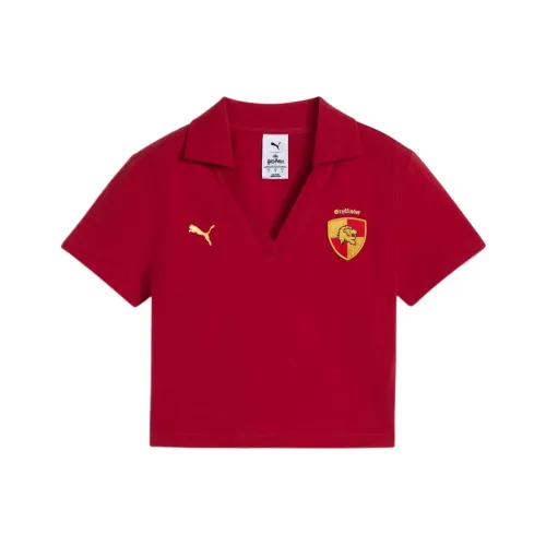 PUMA x HARRY POTTER Polo Shirt Women's Dark Red