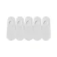 [5 Pack, Mesh Breathable]5 Pack White