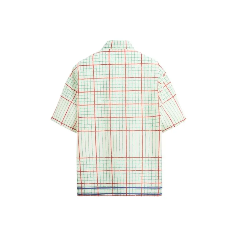 ZARA Shirts Men Green/White-1
