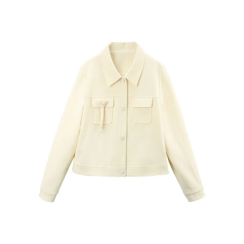 A Paradise For Awakening Jackets Coats Women's Beige-0