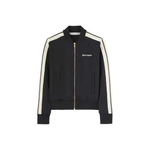 PALM ANGELS Logo Embroidered Zipped Jacket