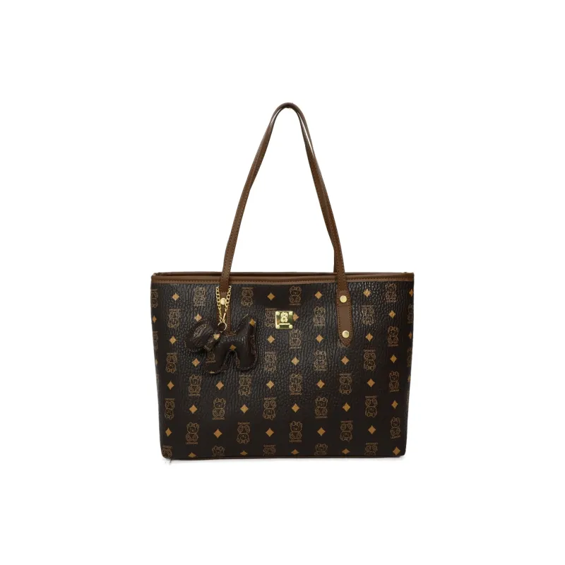 Miss Angel PU Shopping Bag, Tote Bag, Handbag, Shoulder Bag Women's White, Beige, Pink, Brown, Black, Coffee-29