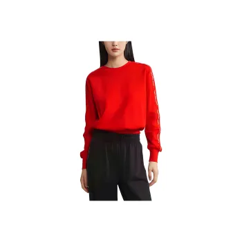 CALVIN KLEIN Sweatshirt Women's Lichun Red