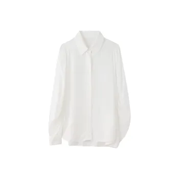 H YXIANG Shirts Women's White