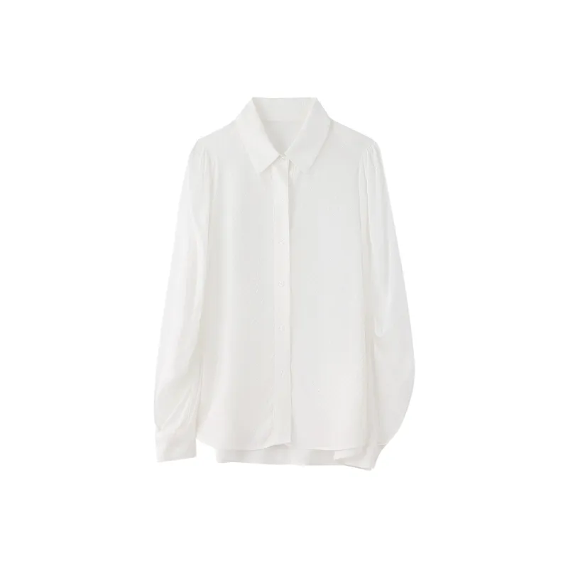 H YXIANG Shirts Women's White-0