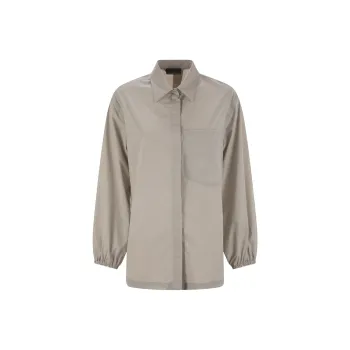HERNO Elasticated Cuff Textured Shirt