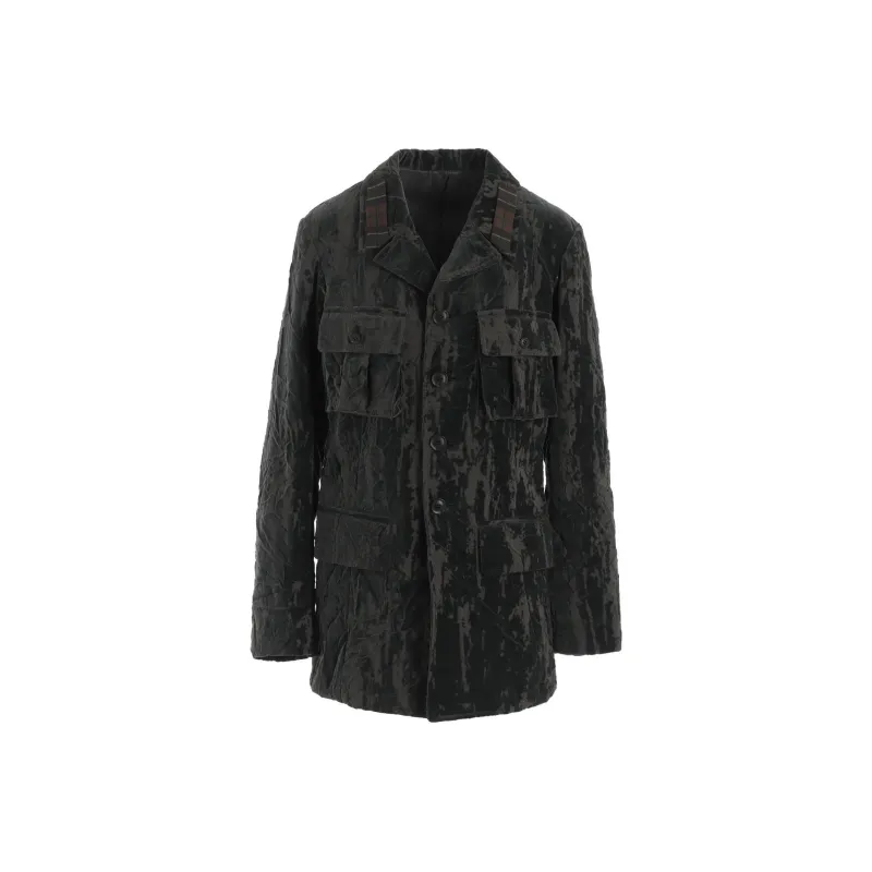Yohji Yamamoto LIMI Feu FW24 Jackets & Coats Women's Gray-0