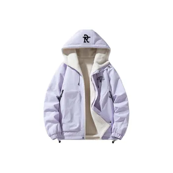 ROBINHOOD Jackets Coats Unisex Light Purple
