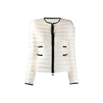 Moncler Down Jacket Women's White