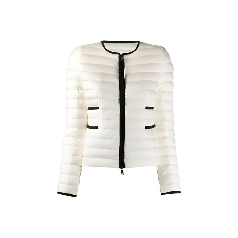 Moncler Down Jacket Women's White-0