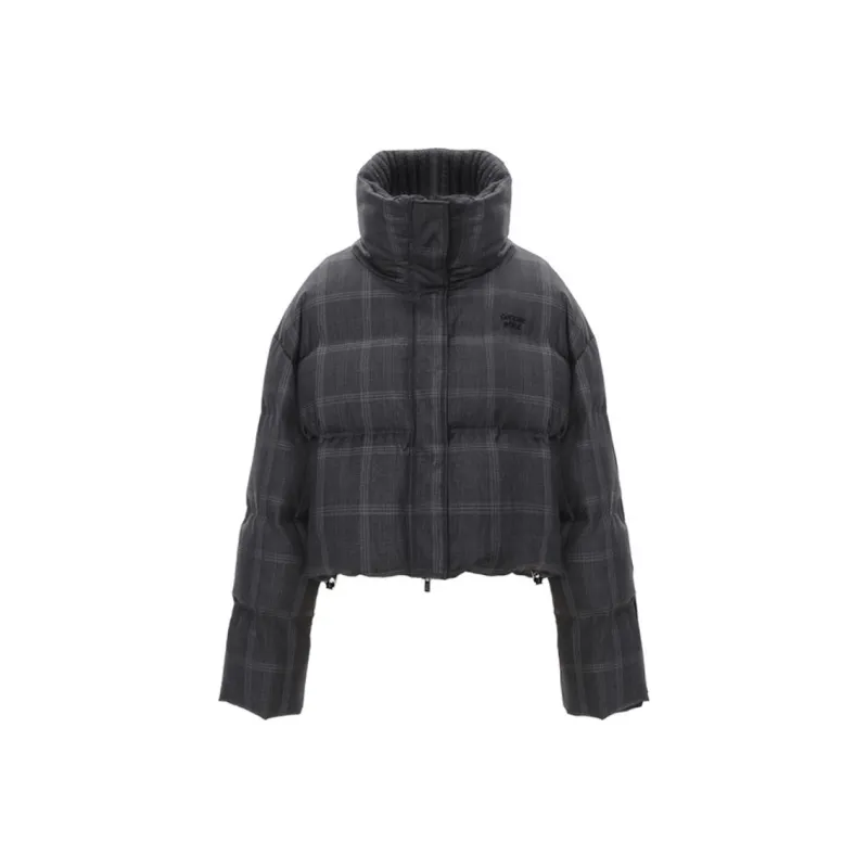 CONCISE WHITE Down Jacket Women's Dark Gray-0