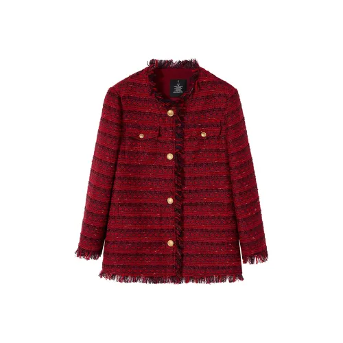 Ouyang Jackets Coats Women's Ancora Red