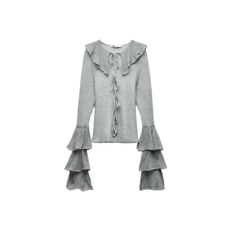 ZARA Knitwear Women's Gray-0