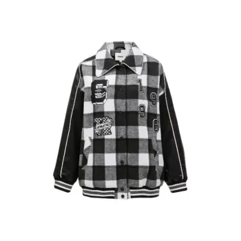 ONLY Jackets Women's H21 Black White Plaid MEZ CHECK