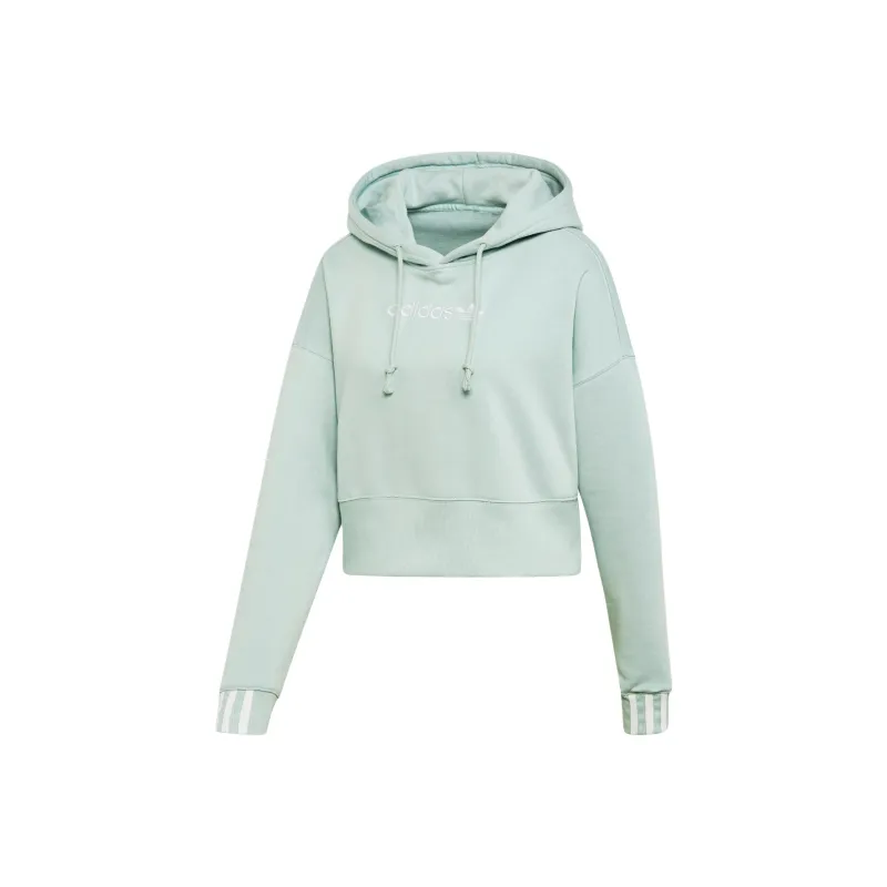 Adidas Originals Coeeze Crop Sweatshirt Women's Green-0