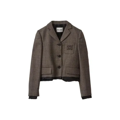 MIU MIU Jacket Women's Bark Brown