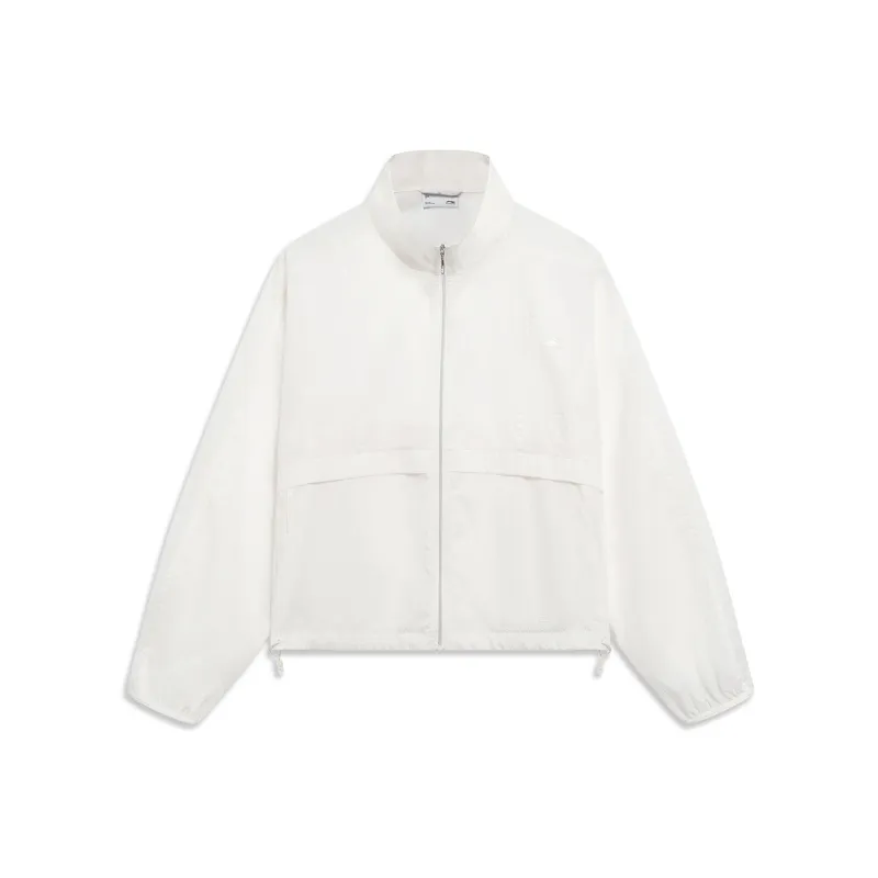 LiNing Sports Trend Series Jackets & Coats Women's Ivory-0