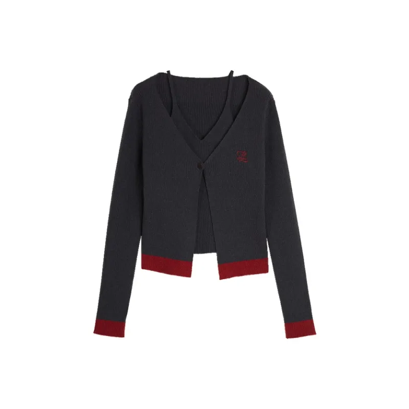 ELLE Knitwear Women's Navy Blue-0