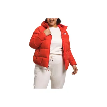 THE NORTH FACE Women's’s Plus Hydrenalite™ Down Hoodie Down Jacket Women's Fire Red