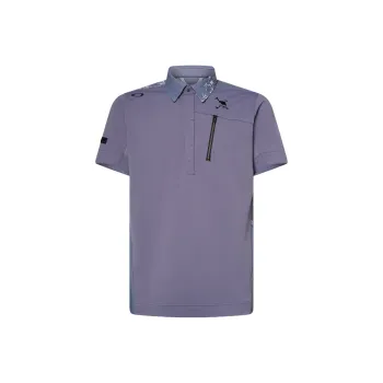 Oakley Skull Water Ballet Shirt Polo Shirt Women's Blue
