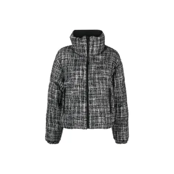KARL LAGERFELD / Karl Lagerfeld Jeans Bouclé Puffer Jacket