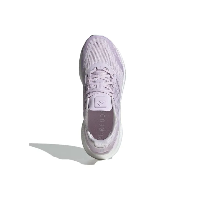 Adidas Pureboost Anti Slip Wear Resistant Low Top Running Shoes Women's Purple-5