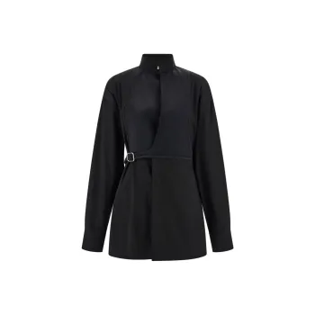 Ferragamo Bib detail Shirt