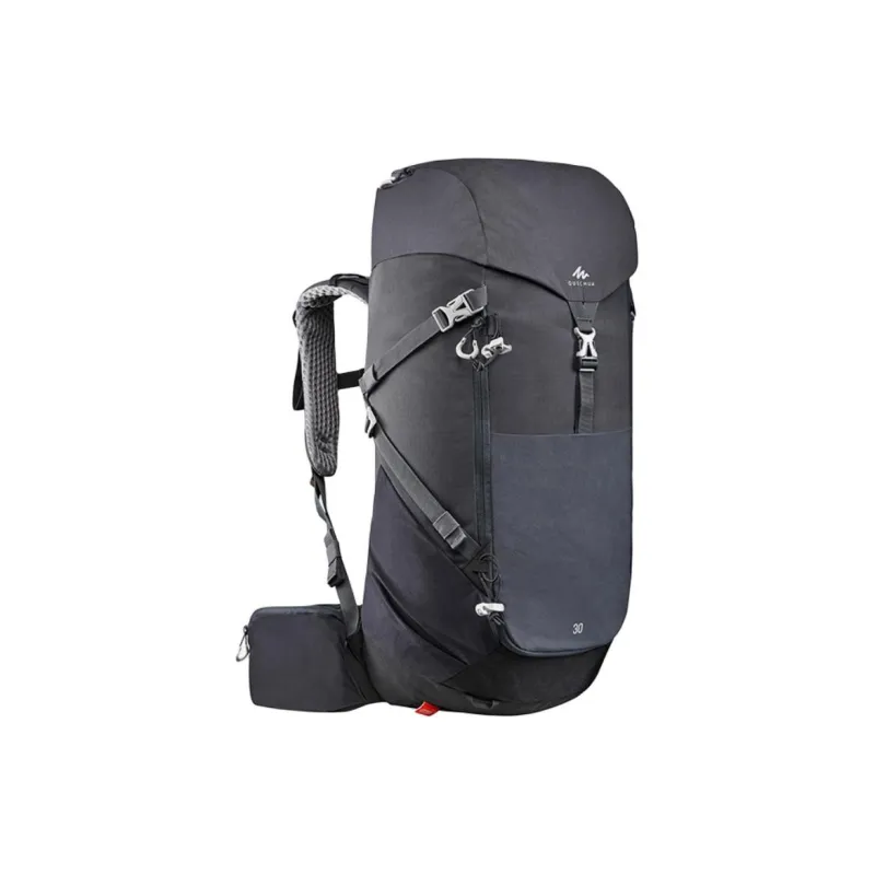 DECATHLON Mountaineering Bag Outdoor Bag Polyester 20L Black Unisex-0